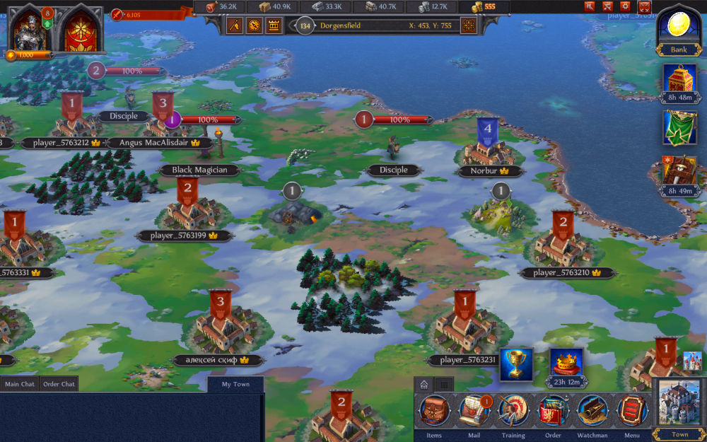 Throne: Kingdom at War strategy game