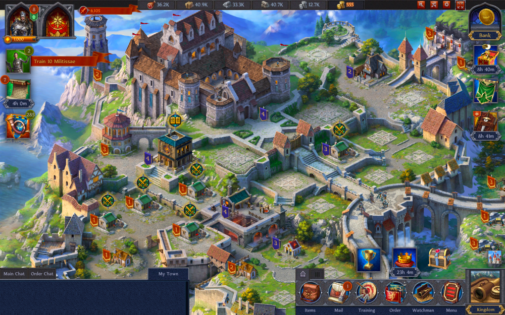 Throne: Kingdom at War strategy game